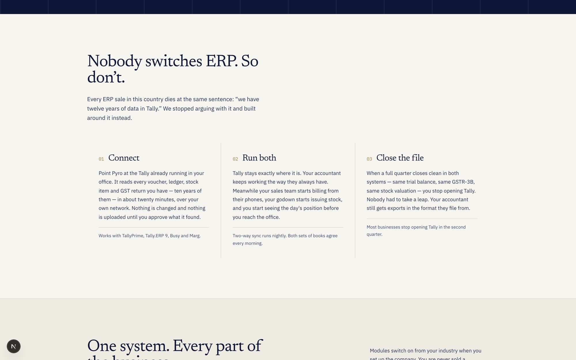 ERP for Indian business