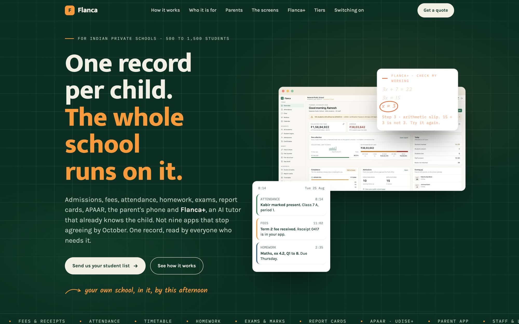 School operating system